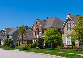 A neighborhood in the United States.
