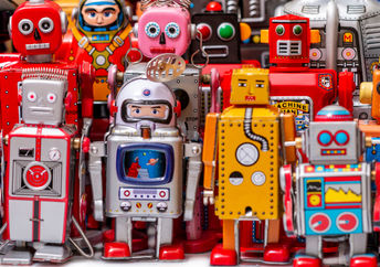 Robot toys.