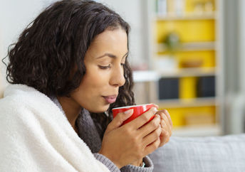 Weighted blankets help promote calm and rest.