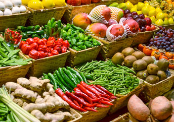 Fruits and Vegetables.