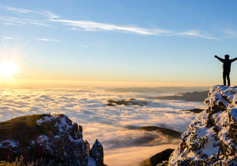 Celebrating success.