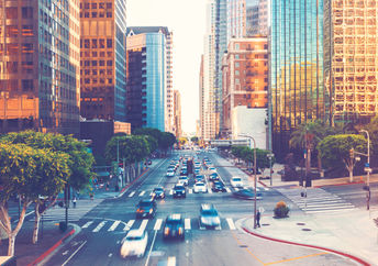 Downtown Los Angeles.