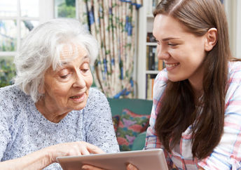 Teens are helping seniors feel less lonely and isolated.