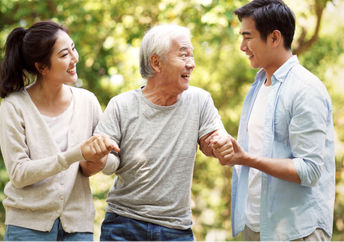 Japan is a blue zone where people tend to live longer.