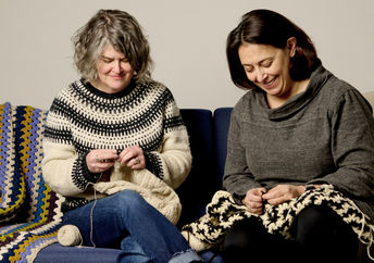 Loose Ends founders, Jennifer Simonic and Masey Kaplan.