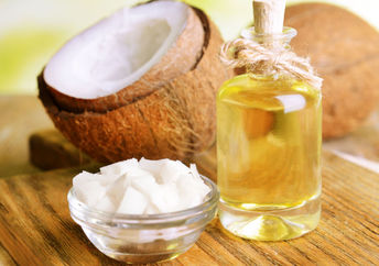 Coconut oil is good for healing skincare.