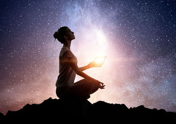 connecting with your spiritual self.