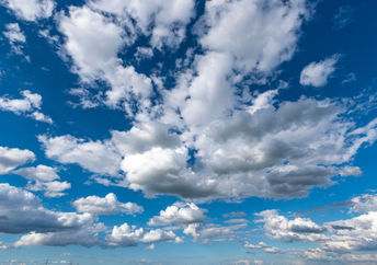 Clouds in the countryside..