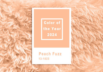 Peach Fuzz is the Pantone Color of the Year.