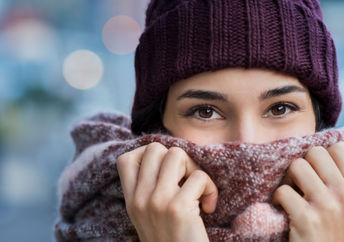 keeping warm in the winter.