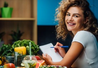 Eat healthy brain food.