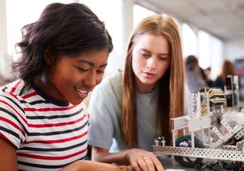 STEM college students.