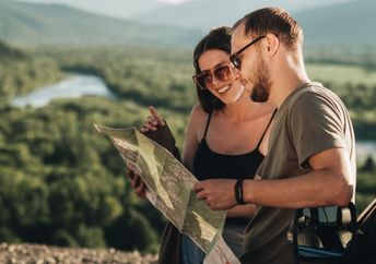 Taking a road trip across the US.