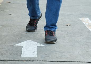 Walking backwards is good for your health.