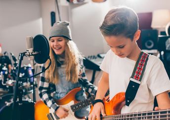 Tween musicians.