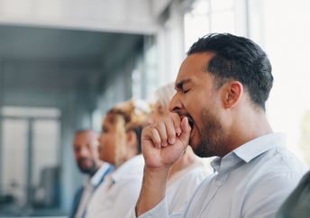 Yawning is contagious.