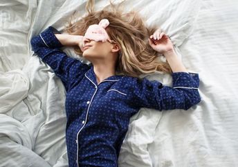 Waking up well rested on a sleep vacation.