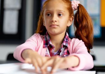 Reading through touch.