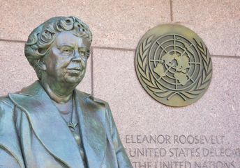 Elanor Roosevelt was honored on a 2023 American Women quarter.