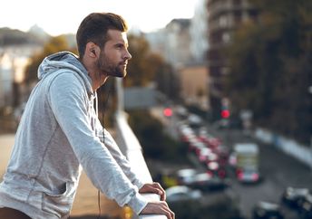 A man searching for meaning in his life.