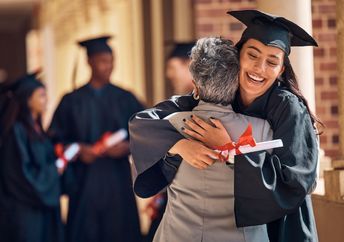 Achieving a major life goal.