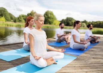 Silent retreats help you face your feelings.