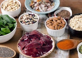 Foods that contain manganese.