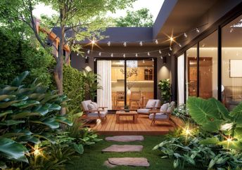 Design a sanctuary garden with 5 simple steps.