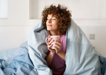 Getting cozy at home