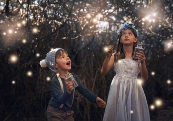 Catching a firefly is a part of a magical summer.