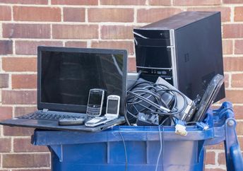 Old electronics can be mined for rare earth metals.