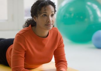 You can transition the cobra yoga pose into tummy time.
