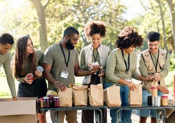 Community volunteers.
