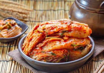 Traditional Korean kimchi.