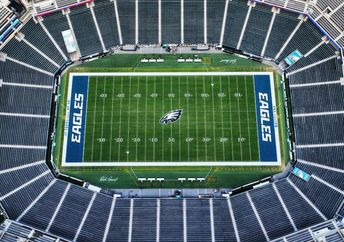 Lincoln Financial Field in Philadelphia is a green stadium.