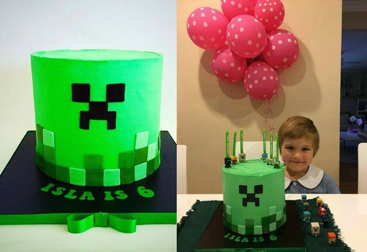 minecraft cake