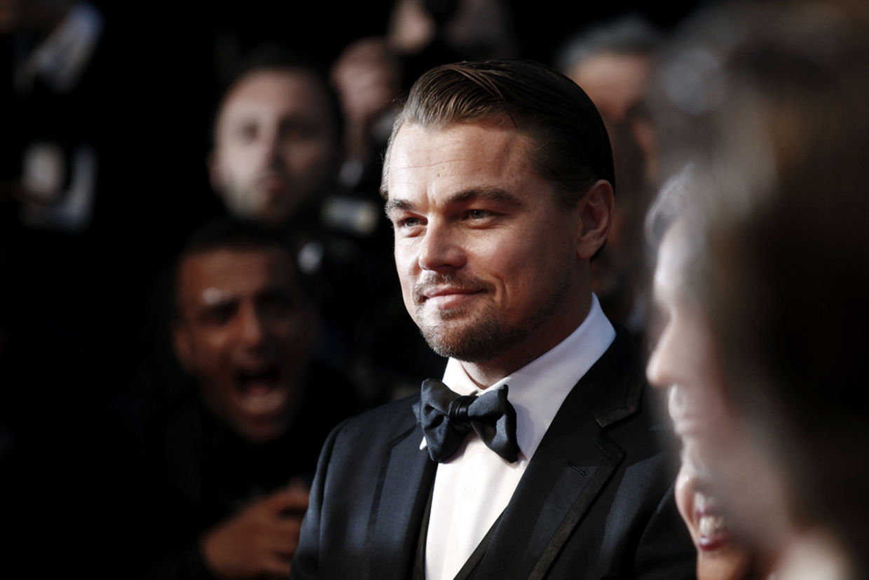 Leonardo DiCaprio at the Cannes Film Festival