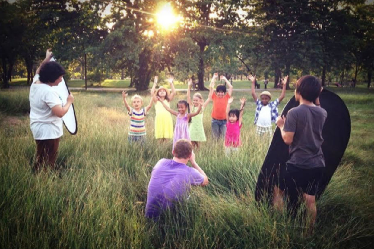 Behind the scenes at one of Rawpixel's shoots