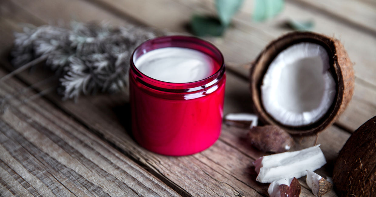 Nothing like coconut oil for natural skincare decadence