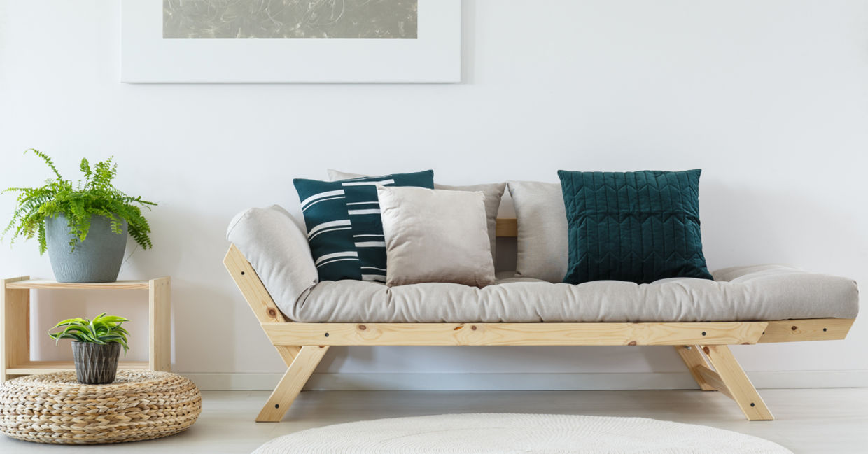 A simple potted plant here and there adds life to any bachelor pad (Shutterstock)