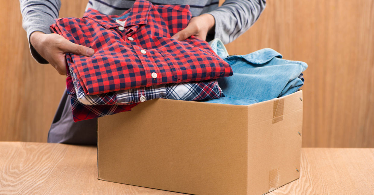 Clothes for donation