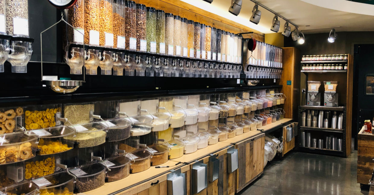 bulk dispensers eliminate food waste