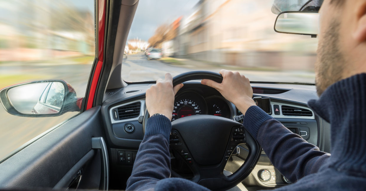 Commute driving traffic highway