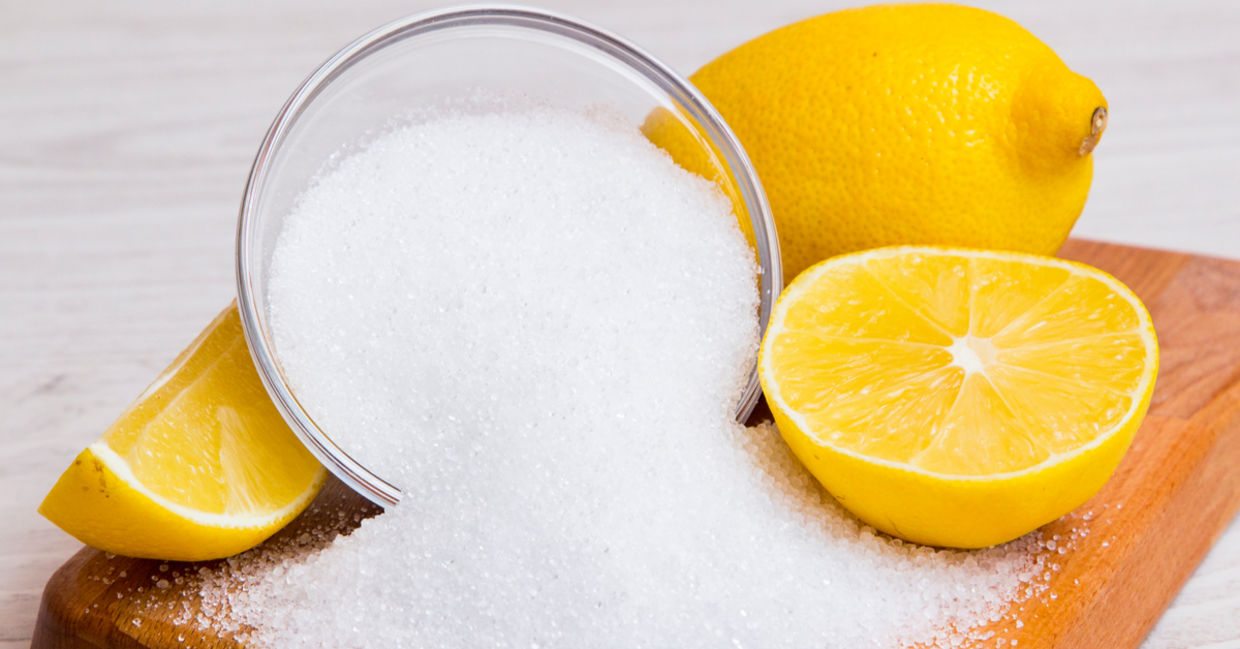 Citrite powder vs. lemons.