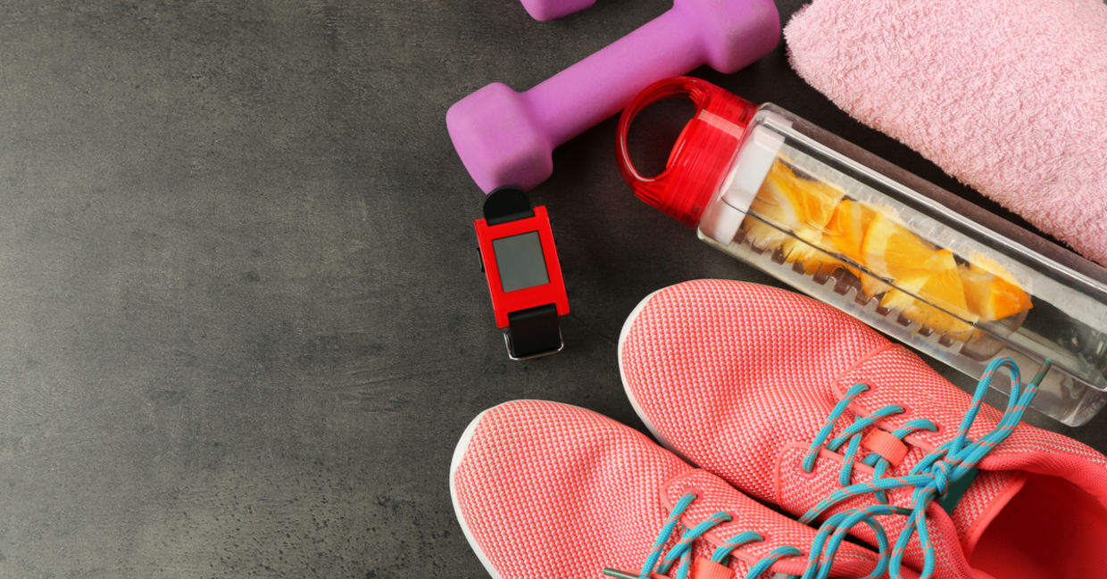 Lemon water is an exercise essential.