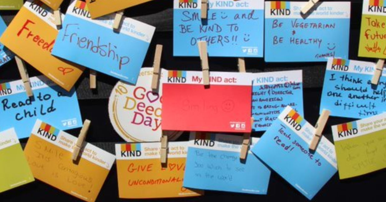 What good deed will you do?