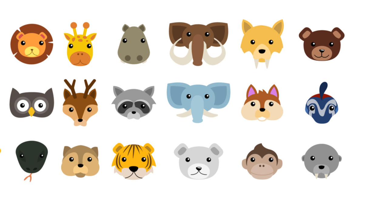 Animal emoji.