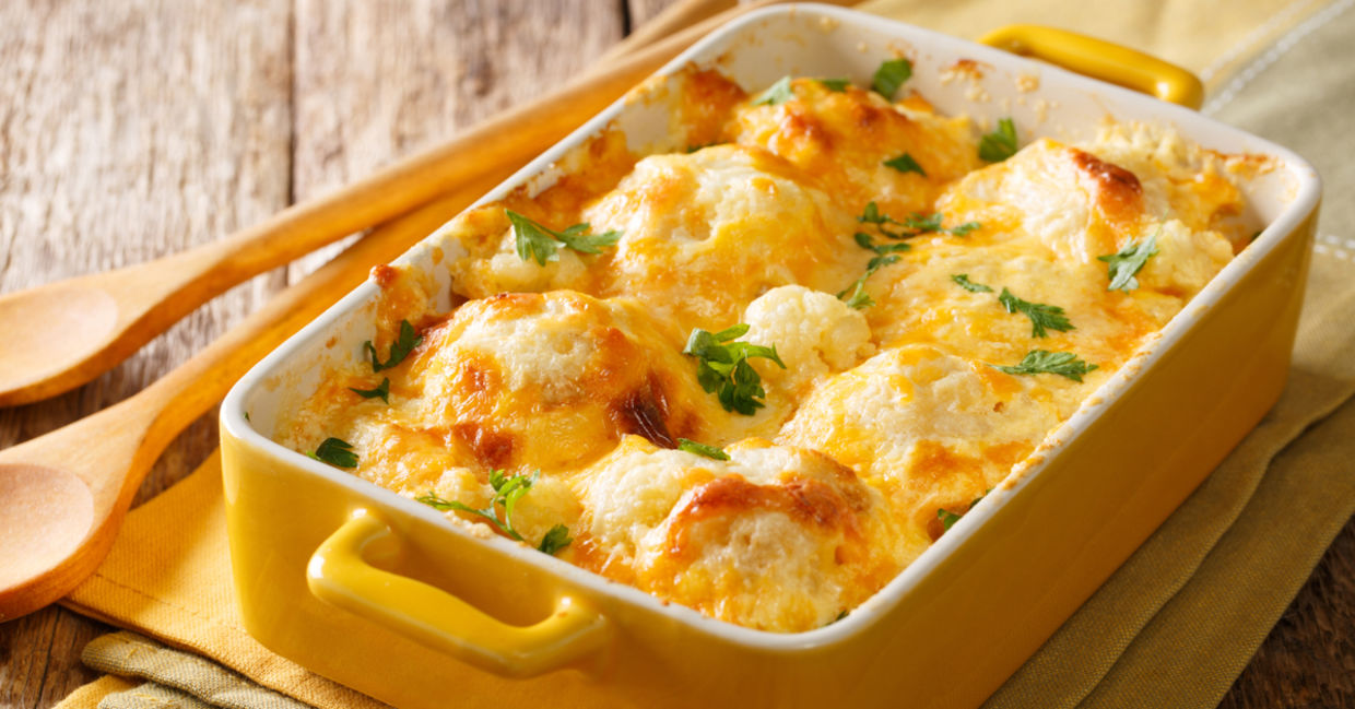 Healthy cauliflower recipes.