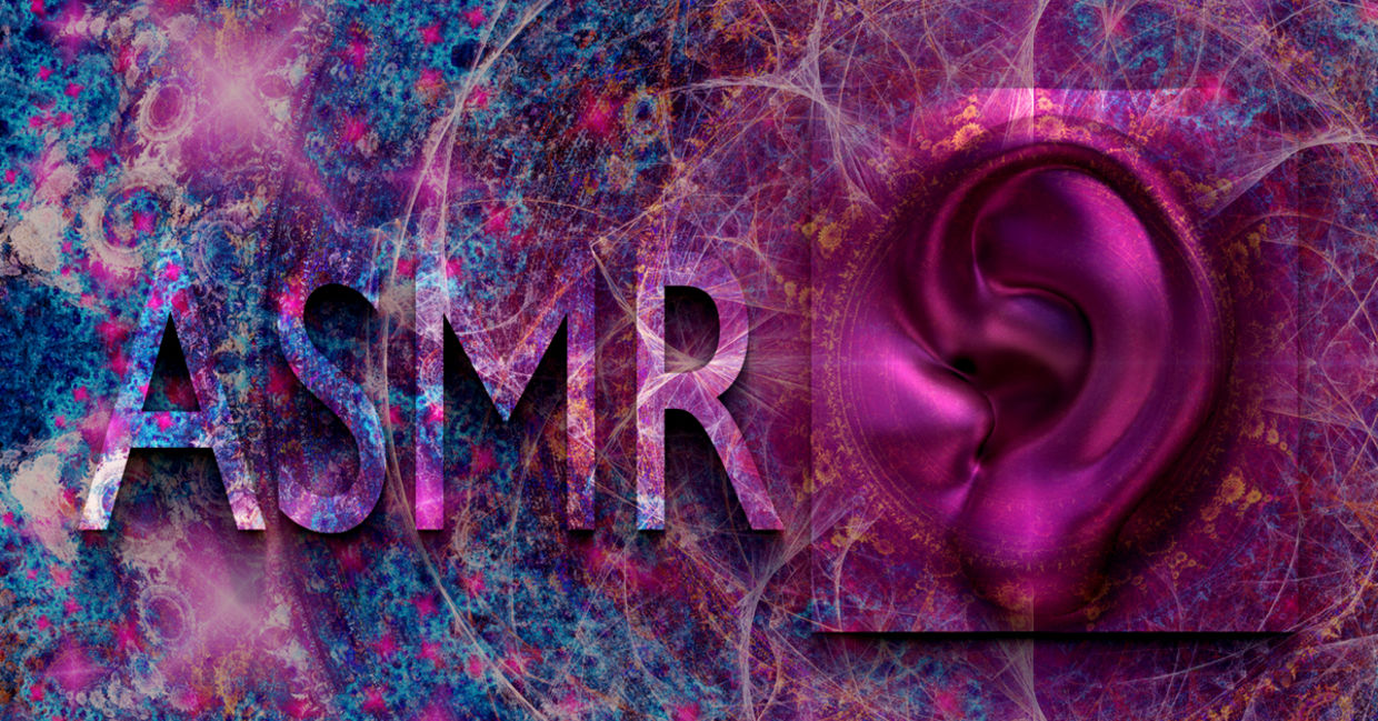 Image illustrating the healing sounds of ASMR