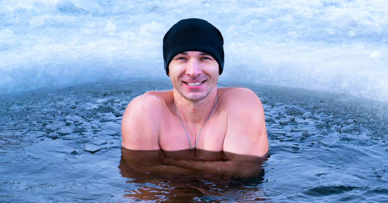Cold shower benefits and cold water immersion therapy.